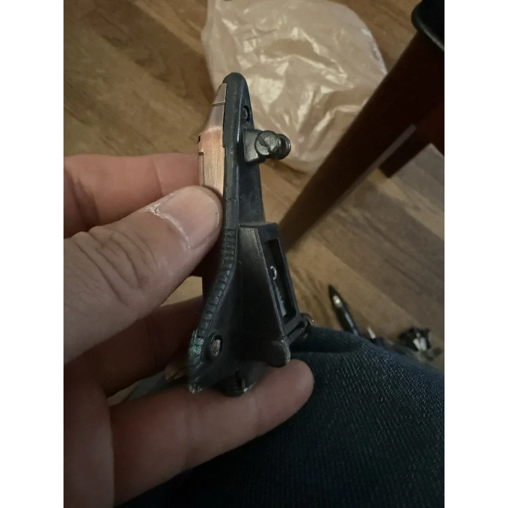 Space‎ Shuttle Bronze Pencil Sharpener.  Stainless Steel
